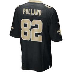 Bob Pollard New Orleans Saints Game Retired Player Jersey - Black Jerseys