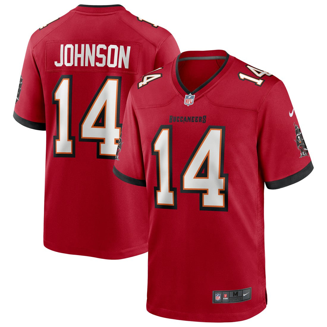 Brad Johnson Tampa Bay Buccaneers Game Retired Player Jersey - Red Jerseys