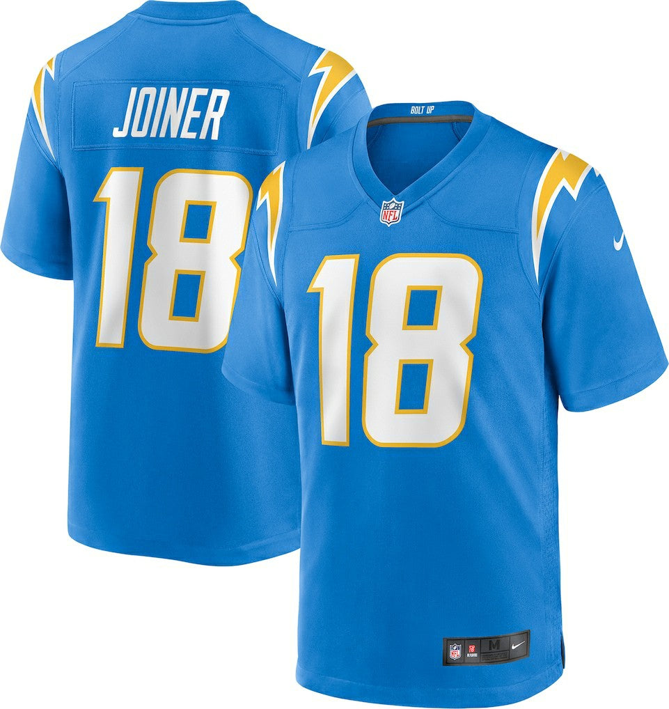 Charlie Joiner Los Angeles Chargers Game Retired Player Jersey - Powder Blue Jerseys