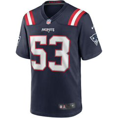 Chris Slade New England Patriots Game Retired Player Jersey - Navy Jerseys