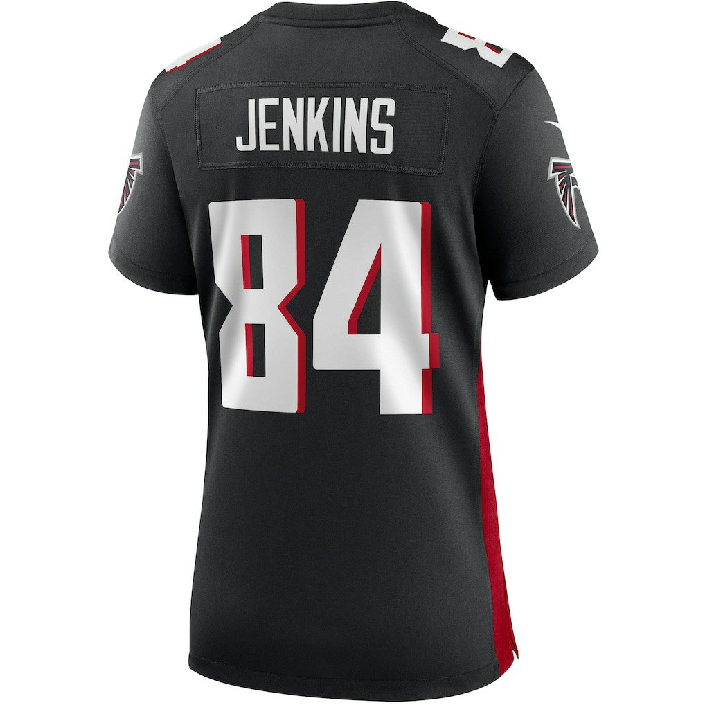 Alfred Jenkins Atlanta Falcons Women's Game Retired Player Jersey - Black Jerseys