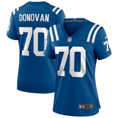 Art Donovan Indianapolis Colts Women's Game Retired Player Jersey - Royal Jerseys