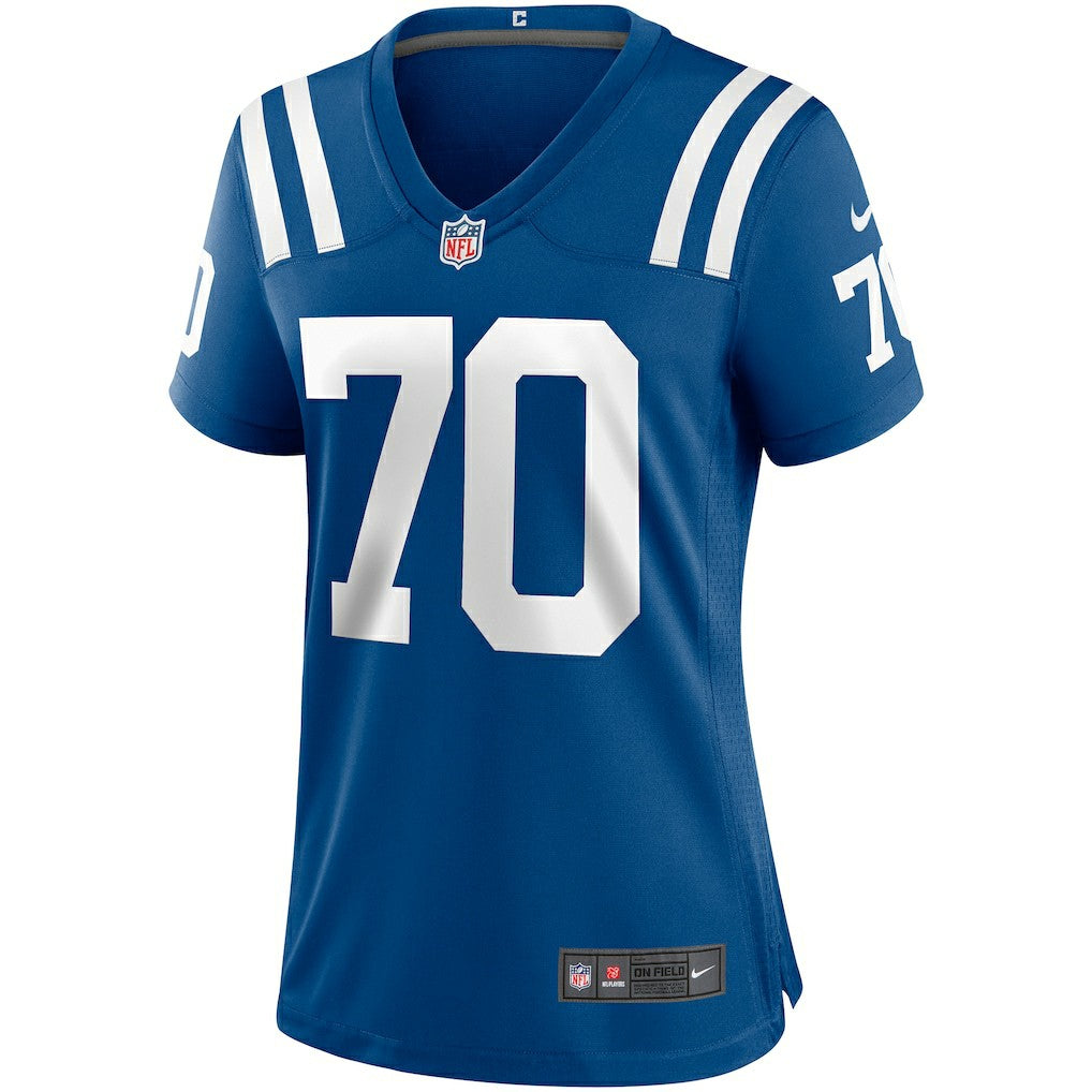 Art Donovan Indianapolis Colts Women's Game Retired Player Jersey - Royal Jerseys