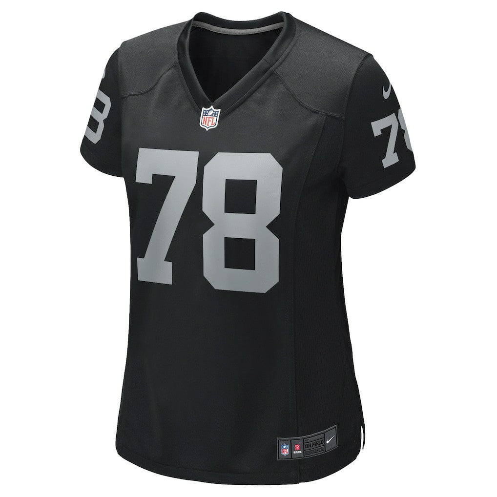 Art Shell Las Vegas Raiders Women's Game Retired Player Jersey - Black Jerseys