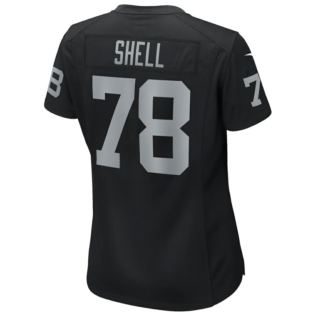 Art Shell Las Vegas Raiders Women's Game Retired Player Jersey - Black Jerseys