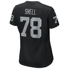 Art Shell Las Vegas Raiders Women's Game Retired Player Jersey - Black Jerseys