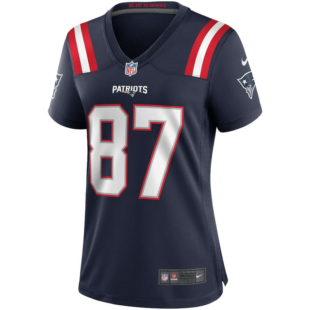Ben Coates New England Patriots Women's Game Retired Player Jersey - Navy Jerseys