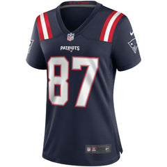 Ben Coates New England Patriots Women's Game Retired Player Jersey - Navy Jerseys