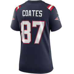 Ben Coates New England Patriots Women's Game Retired Player Jersey - Navy Jerseys