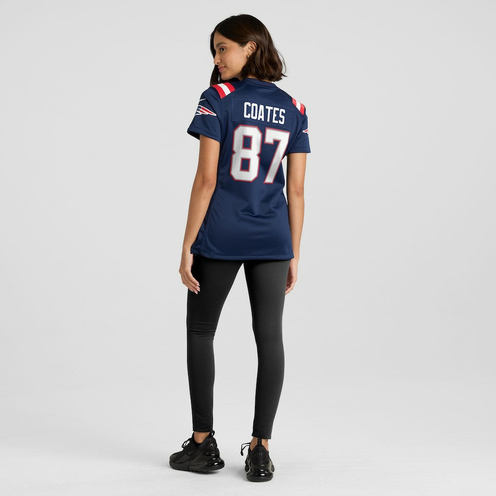 Ben Coates New England Patriots Women's Game Retired Player Jersey - Navy Jerseys
