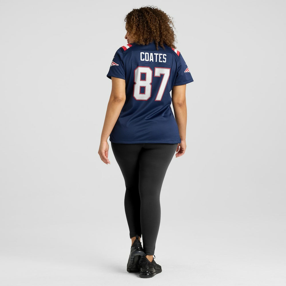 Ben Coates New England Patriots Women's Game Retired Player Jersey - Navy Jerseys