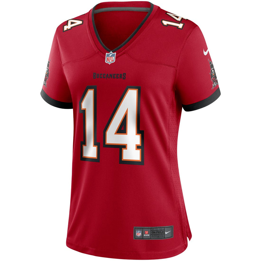 Brad Johnson Tampa Bay Buccaneers Women's Game Retired Player Jersey - Red Jerseys