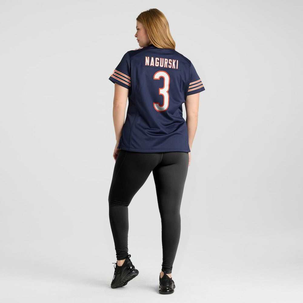 Bronko Nagurski Chicago Bears Women's Game Retired Player Jersey - Navy Jerseys