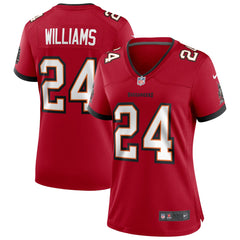 Cadillac Williams Tampa Bay Buccaneers Women's Game Retired Player Jersey - Red Jerseys