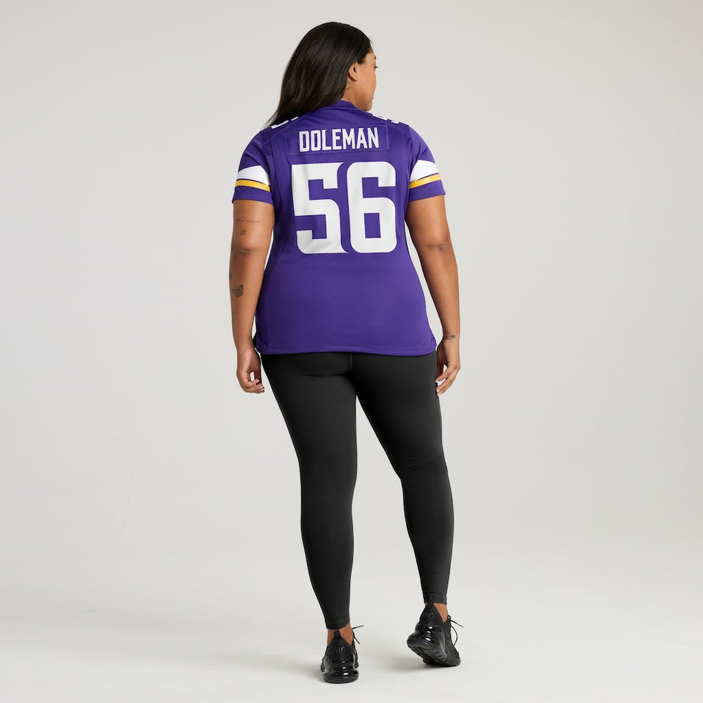 Chris Doleman Minnesota Vikings Women's Game Retired Player Jersey - Purple Jerseys