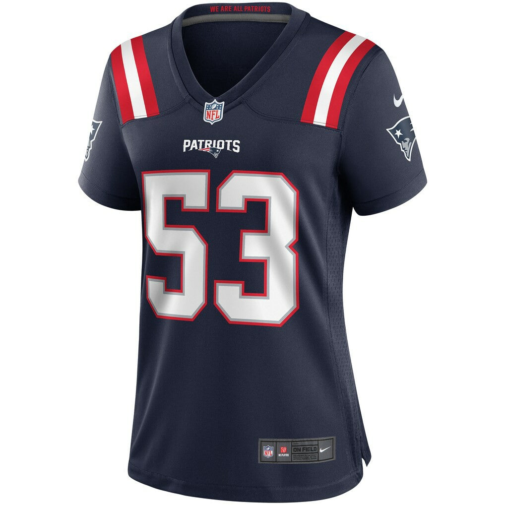 Chris Slade New England Patriots Women's Game Retired Player Jersey - Navy Jerseys