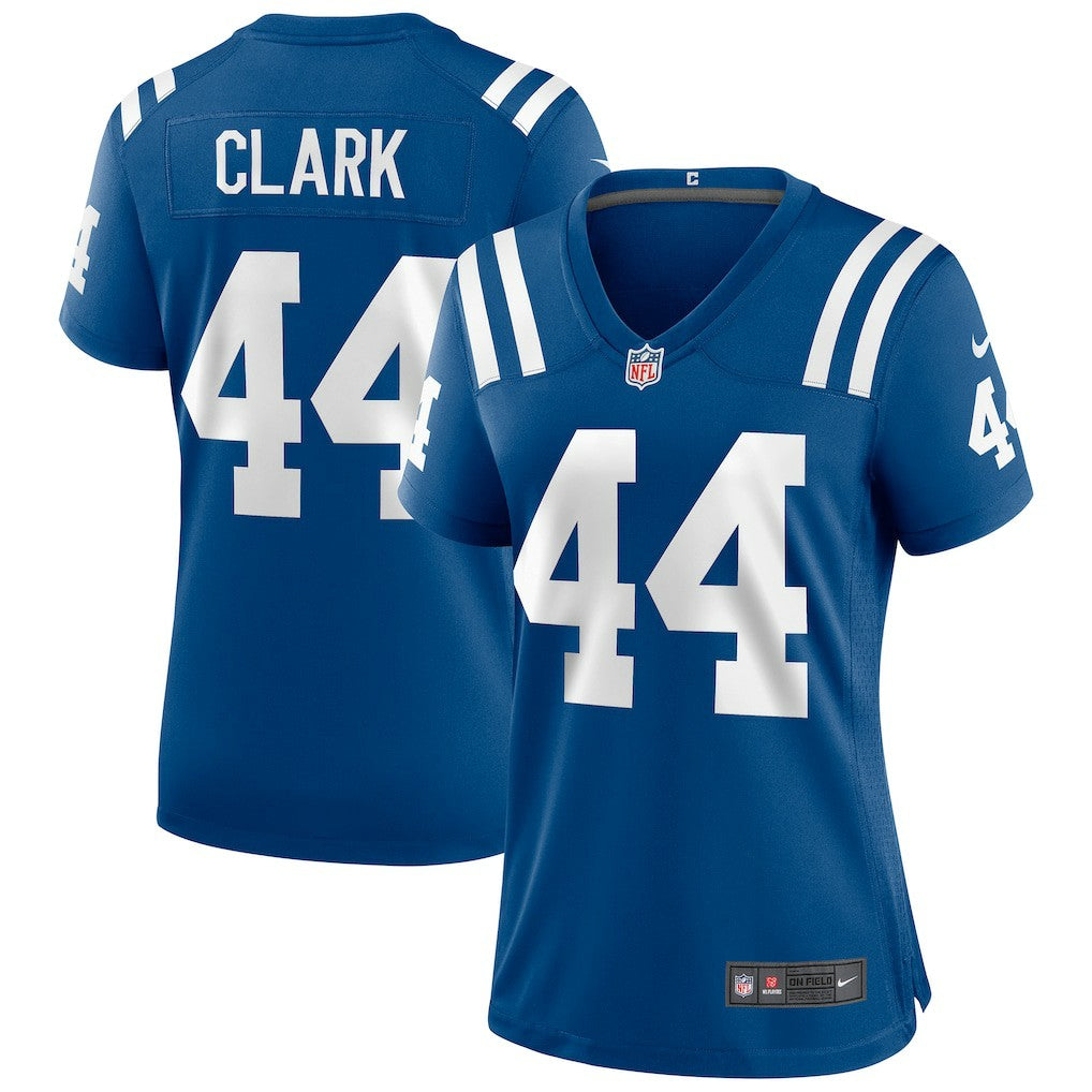 Dallas Clark Indianapolis Colts Women's Game Retired Player Jersey - Royal Jerseys