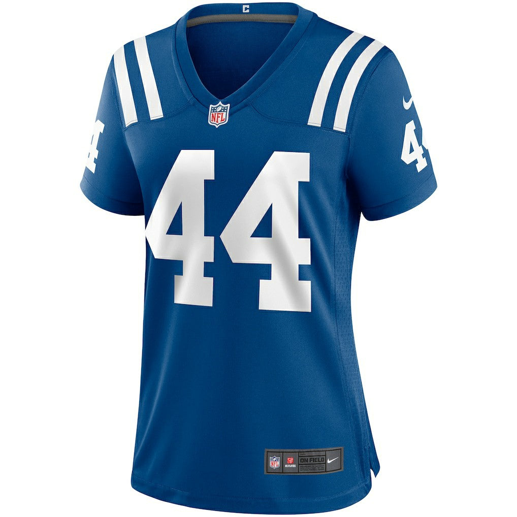 Dallas Clark Indianapolis Colts Women's Game Retired Player Jersey - Royal Jerseys