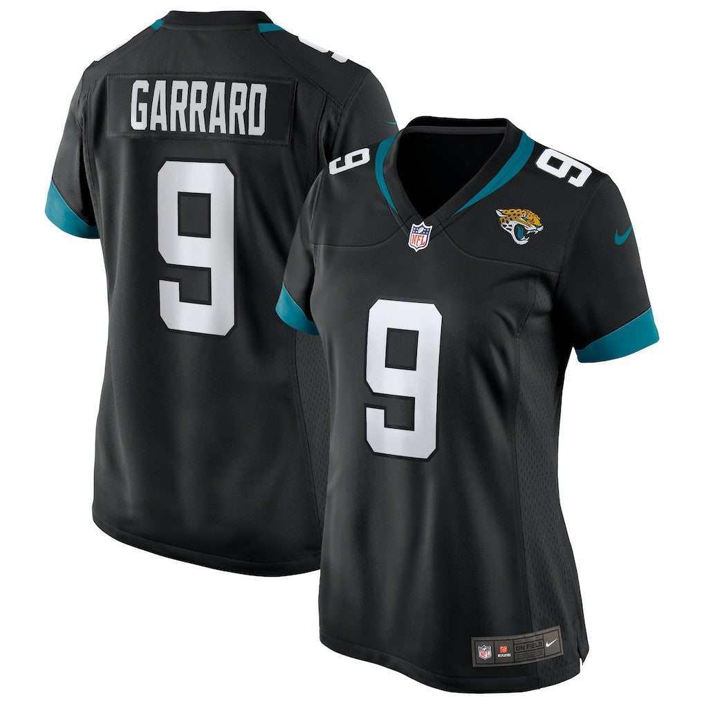 David Garrard Jacksonville Jaguars Women's Game Retired Player Jersey - Black Jerseys