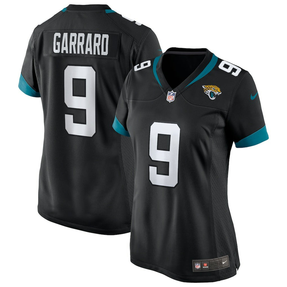 David Garrard Jacksonville Jaguars Women's Game Retired Player Jersey - Black Jerseys