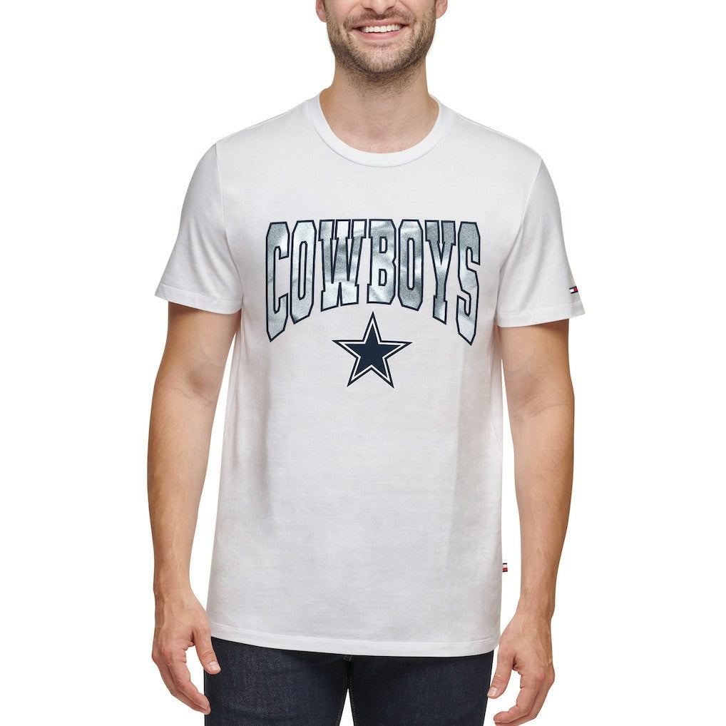 Dallas Cowboys Tommy Hilfiger Embroidered Patch T-Shirt - White T-shirts