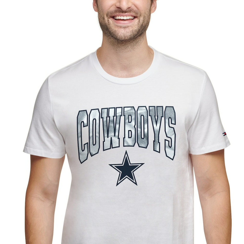 Dallas Cowboys Tommy Hilfiger Embroidered Patch T-Shirt - White T-shirts