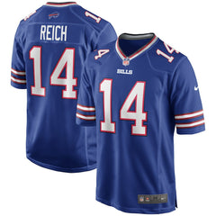 Frank Reich Buffalo Bills Game Retired Player Jersey - Royal Jerseys