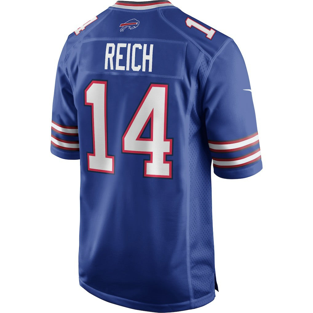 Frank Reich Buffalo Bills Game Retired Player Jersey - Royal Jerseys