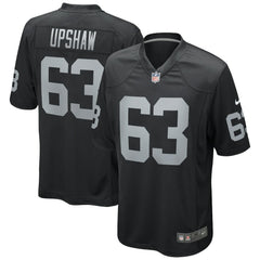 Gene Upshaw Las Vegas Raiders Game Retired Player Jersey - Black Jerseys