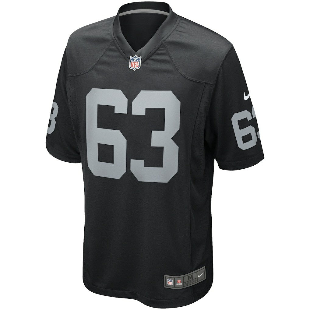 Gene Upshaw Las Vegas Raiders Game Retired Player Jersey - Black Jerseys