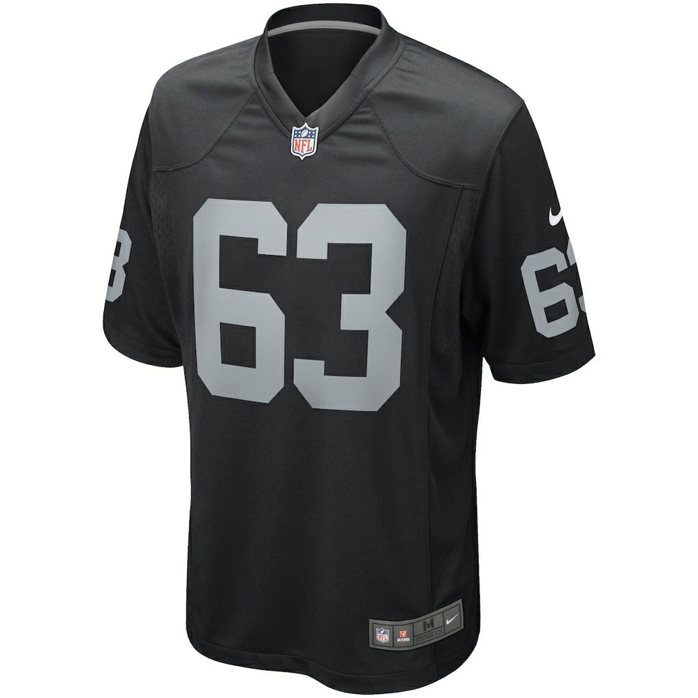 Gene Upshaw Las Vegas Raiders Game Retired Player Jersey - Black Jerseys