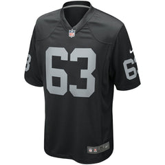 Gene Upshaw Las Vegas Raiders Game Retired Player Jersey - Black Jerseys