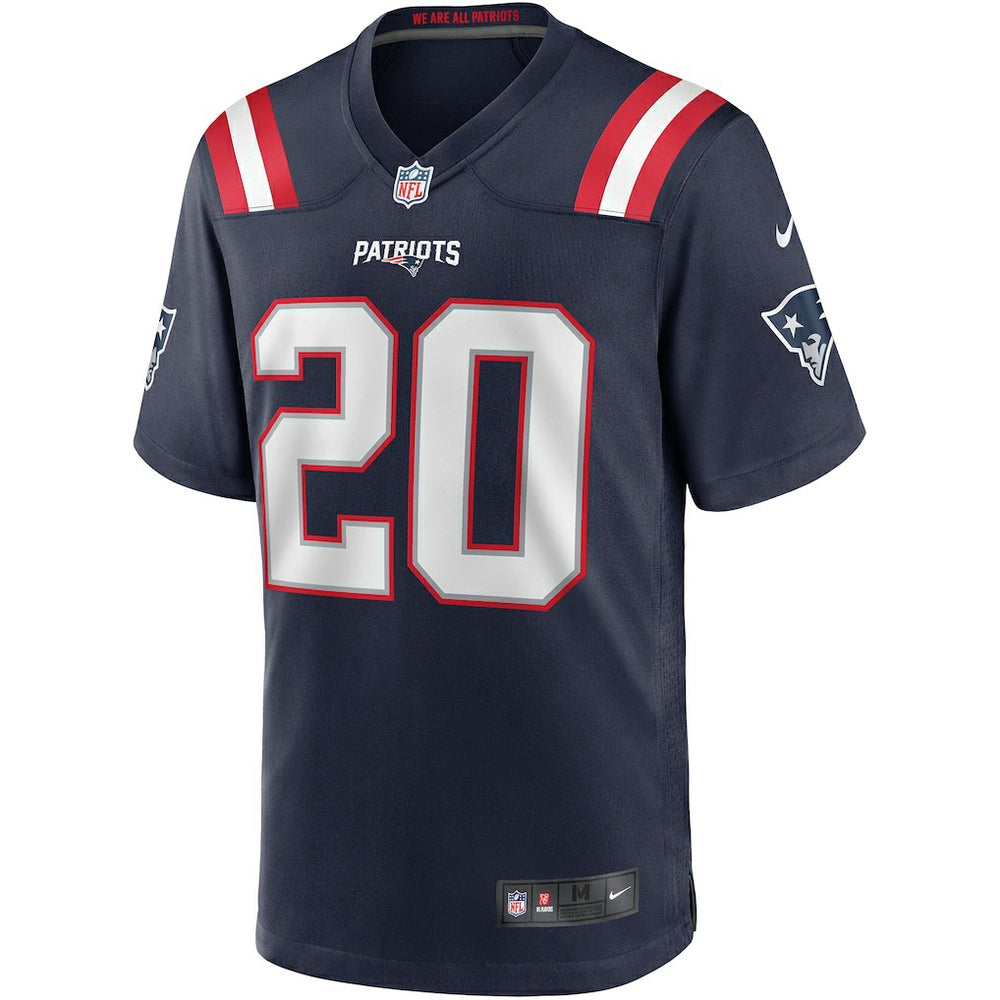 Gino Cappelletti New England Patriots Game Retired Player Jersey - Navy Jerseys