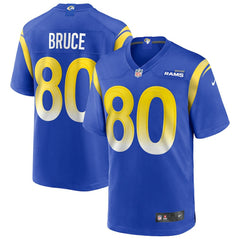 Isaac Bruce Los Angeles Rams Game Retired Player Jersey - Royal Jerseys