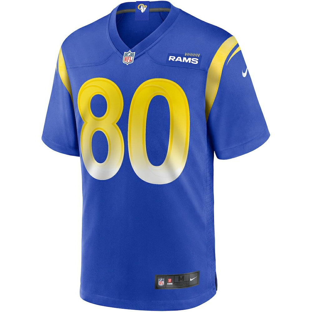 Isaac Bruce Los Angeles Rams Game Retired Player Jersey - Royal Jerseys