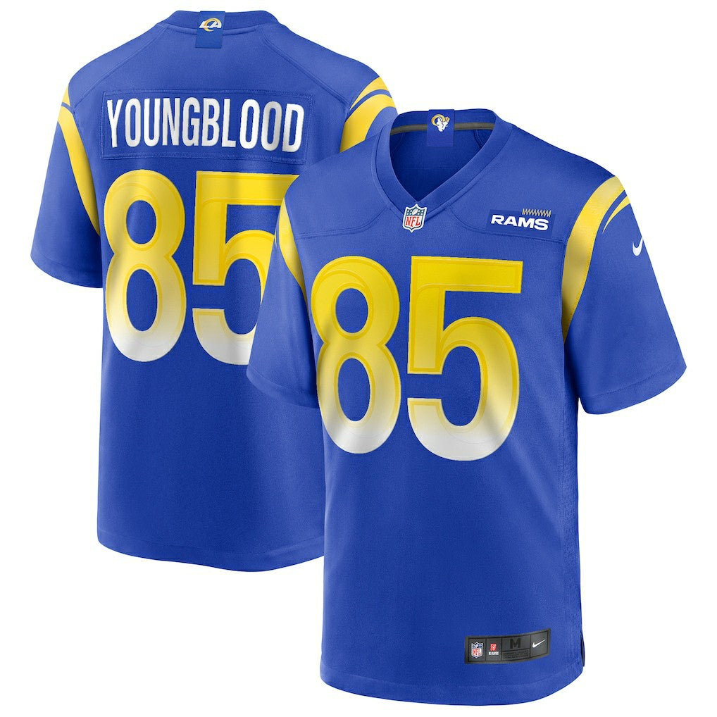 Jack Youngblood Los Angeles Rams Game Retired Player Jersey - Royal Jerseys