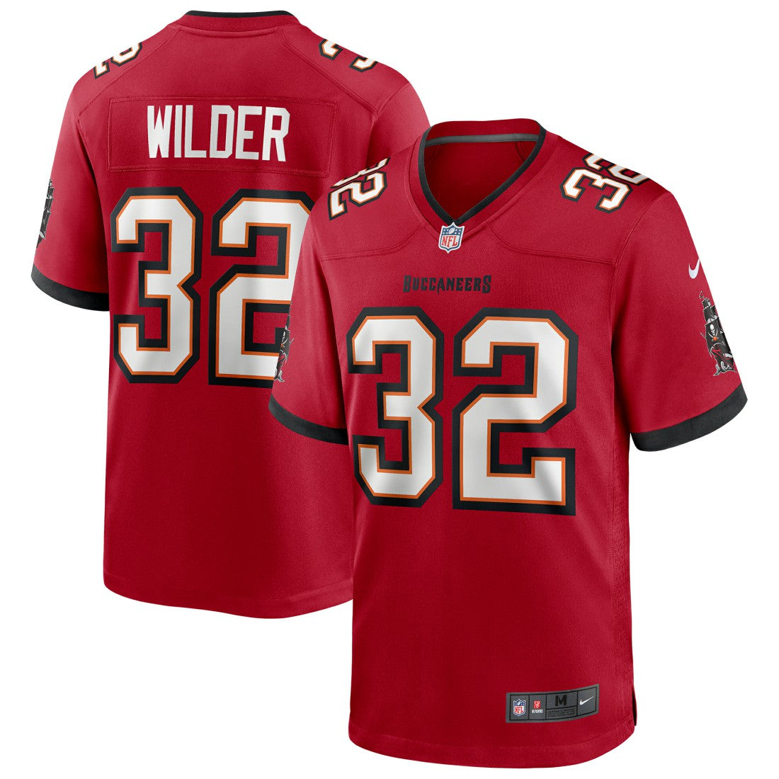 James Wilder Tampa Bay Buccaneers Game Retired Player Jersey - Red Jerseys