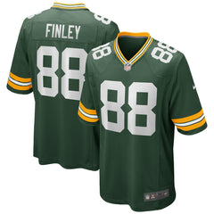 Jermichael Finley Green Bay Packers Game Retired Player Jersey - Green Jerseys