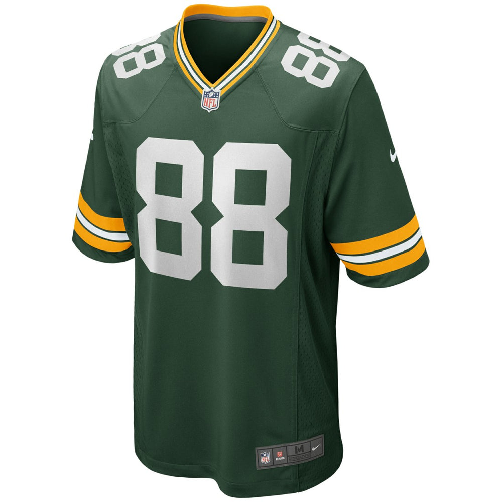 Jermichael Finley Green Bay Packers Game Retired Player Jersey - Green Jerseys