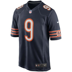 Jim McMahon Chicago Bears Game Retired Player Jersey - Navy Jerseys