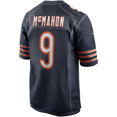 Jim McMahon Chicago Bears Game Retired Player Jersey - Navy Jerseys