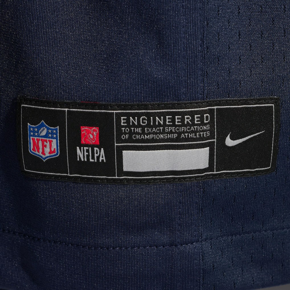 Jim McMahon Chicago Bears Game Retired Player Jersey - Navy Jerseys