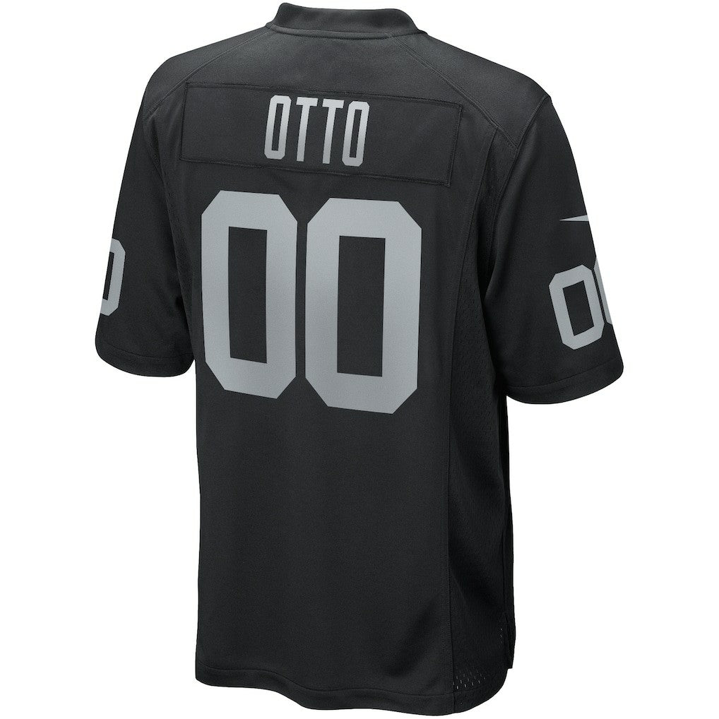 Jim Otto Las Vegas Raiders Game Retired Player Jersey - Black Jerseys