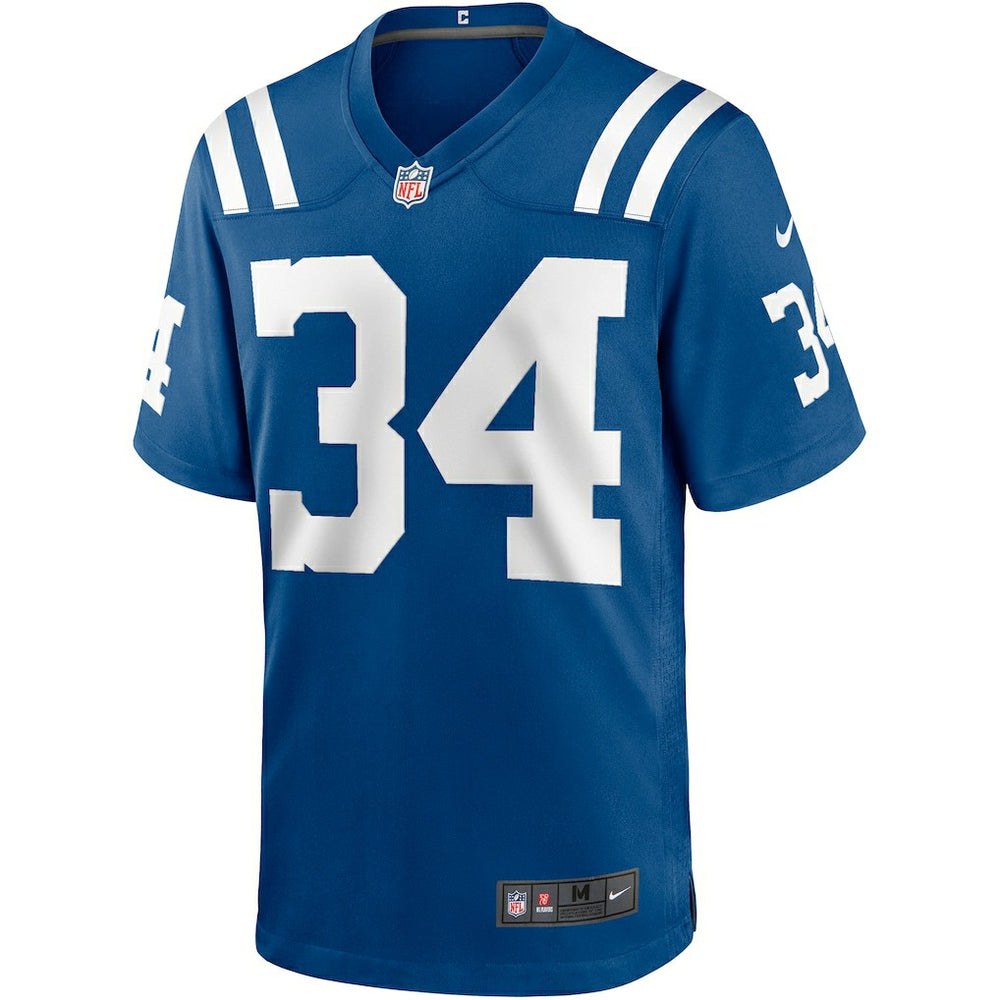 Joe Perry Indianapolis Colts Game Retired Player Jersey - Royal Jerseys