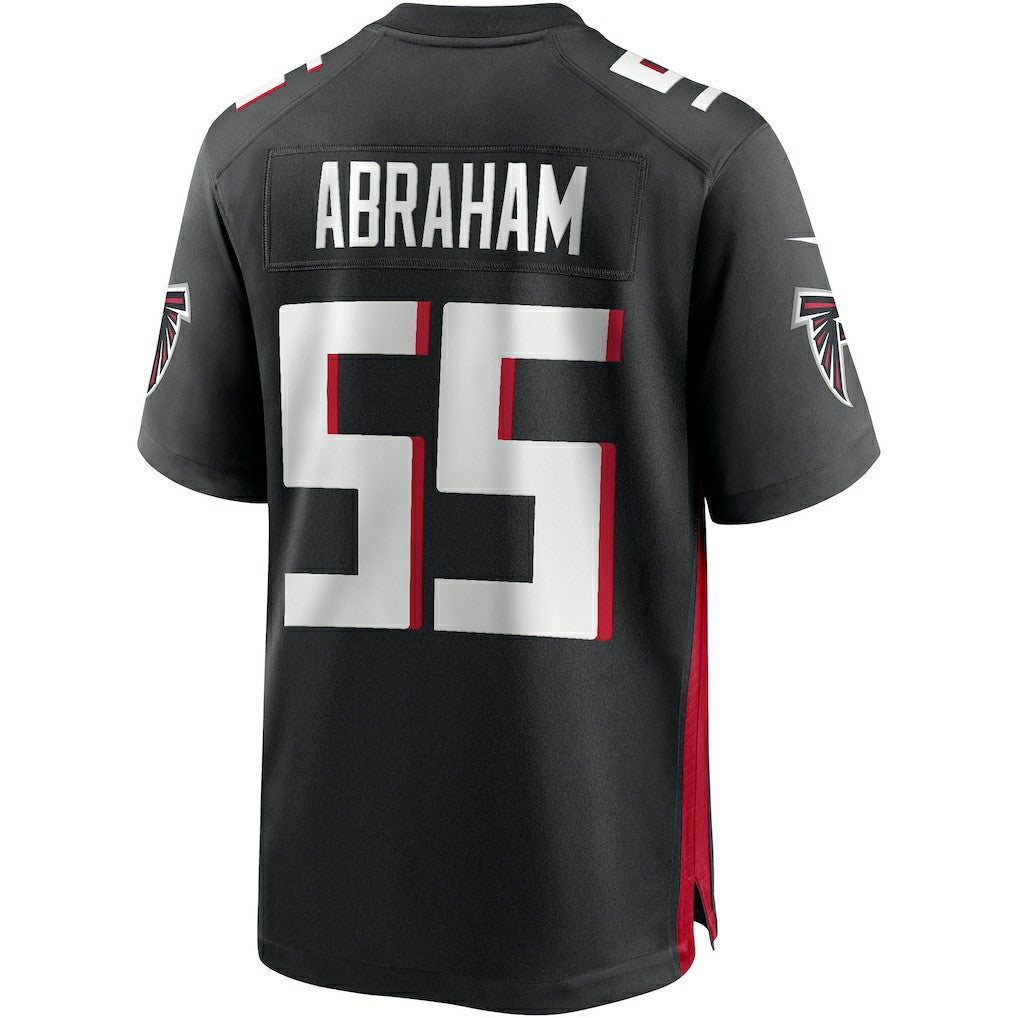 John Abraham Atlanta Falcons Game Retired Player Jersey - Black Jerseys