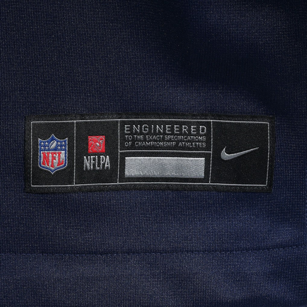 John Hannah New England Patriots Game Retired Player Jersey - Navy Jerseys
