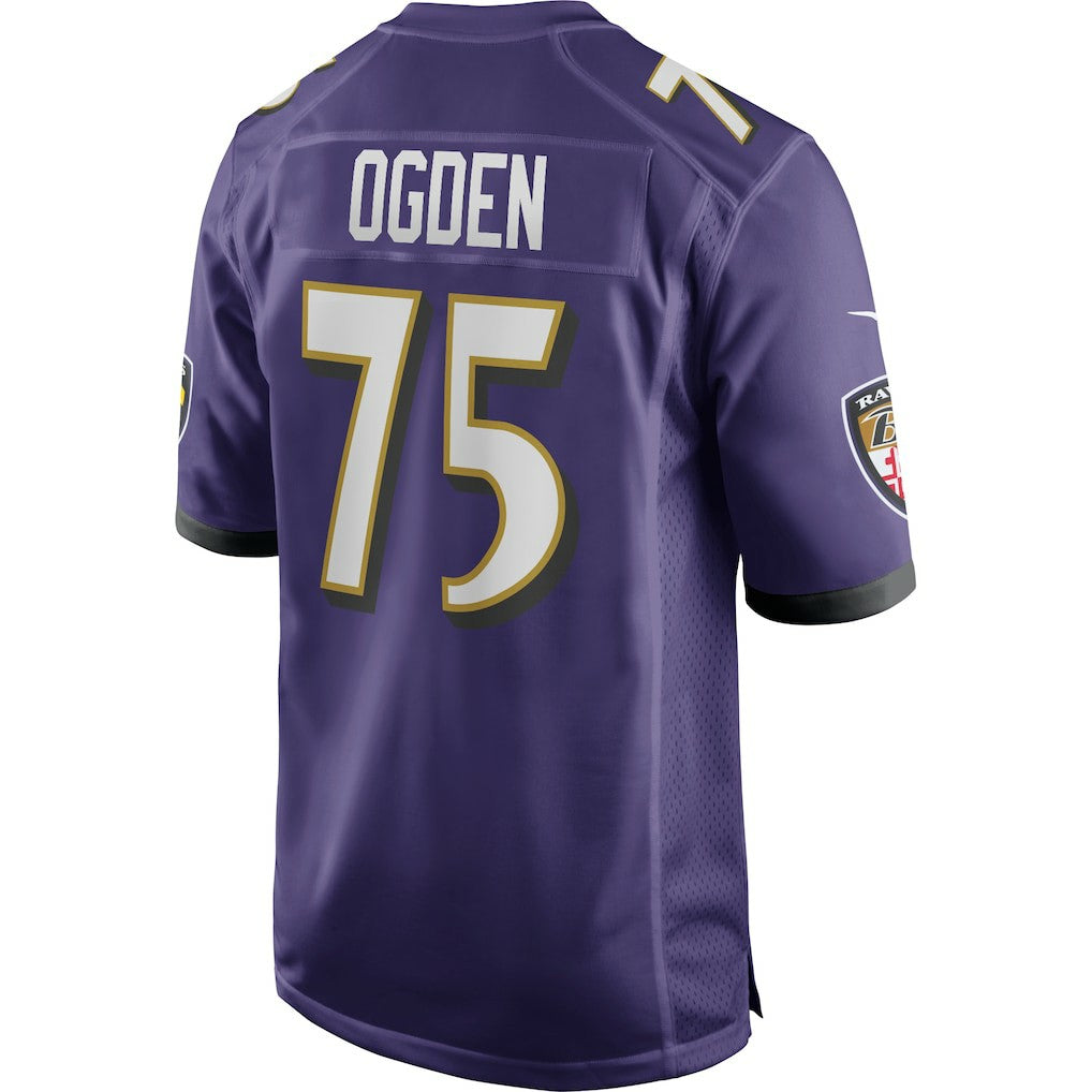 Jonathan Ogden Baltimore Ravens Game Retired Player Jersey - Purple Jerseys