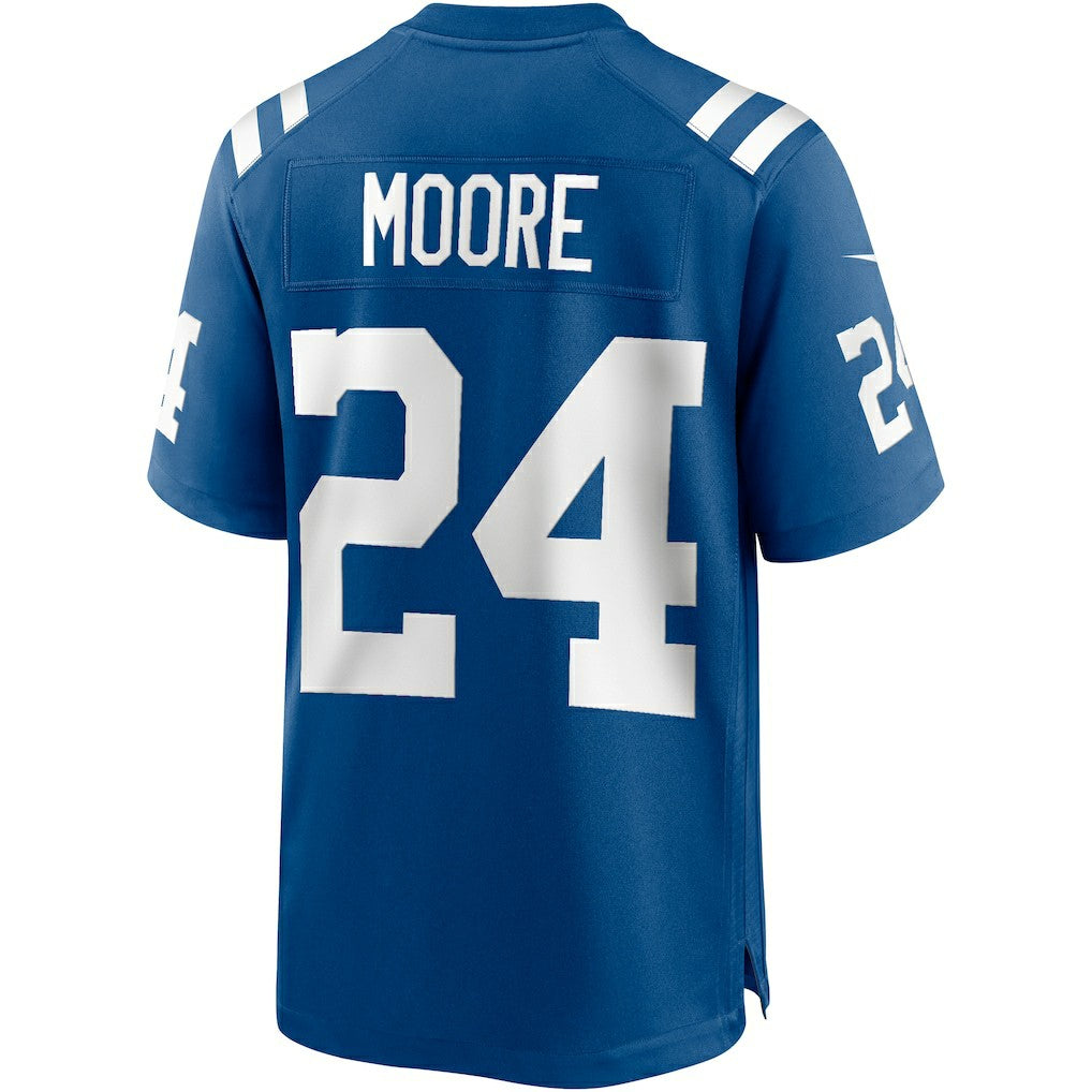 Lenny Moore Indianapolis Colts Game Retired Player Jersey - Royal Jerseys