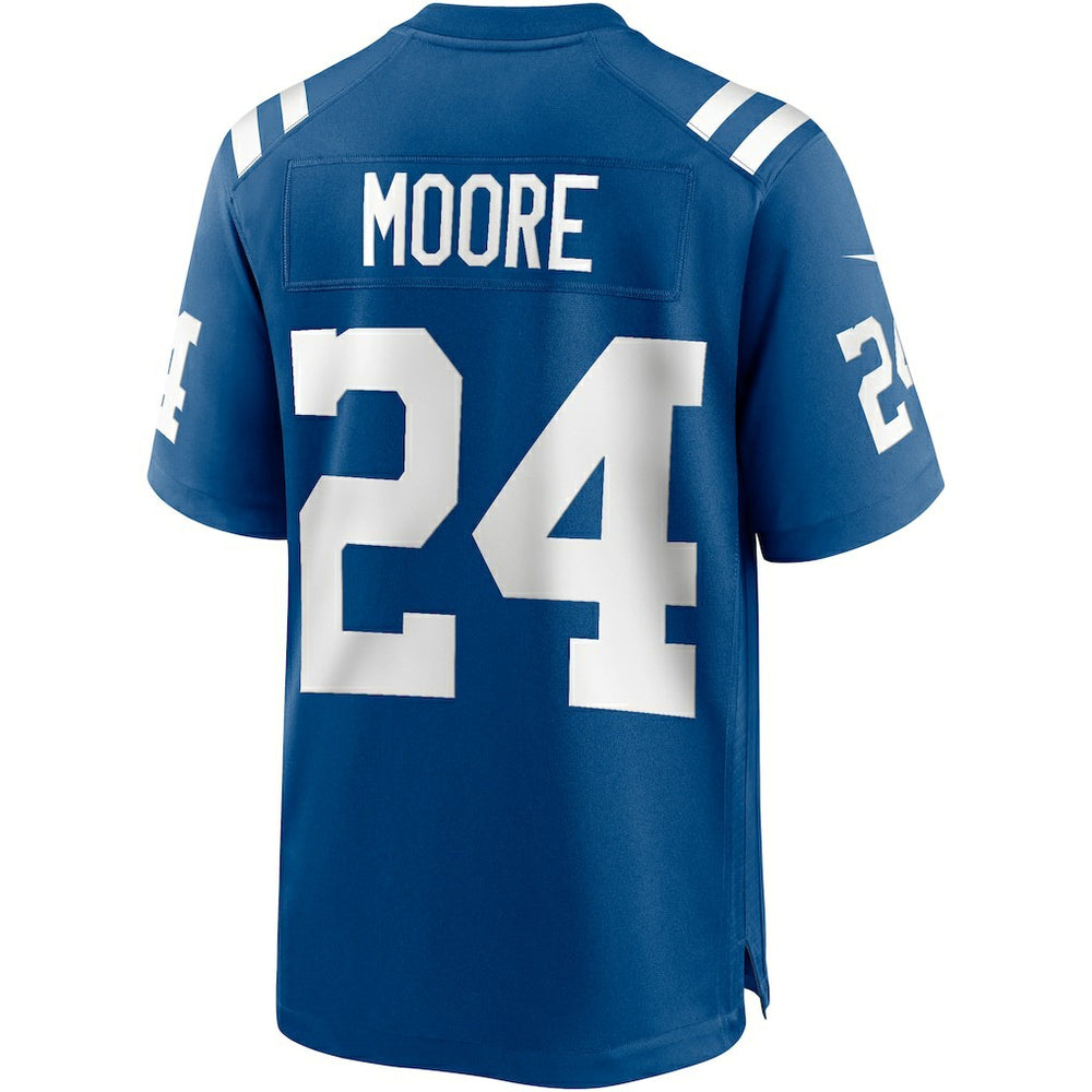Lenny Moore Indianapolis Colts Game Retired Player Jersey - Royal Jerseys