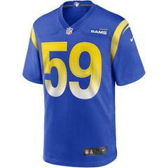 London Fletcher Los Angeles Rams Game Retired Player Jersey - Royal Jerseys